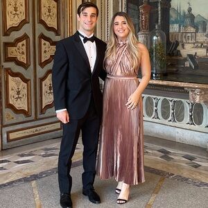 L’IDEE Renaissance Gown in Sand